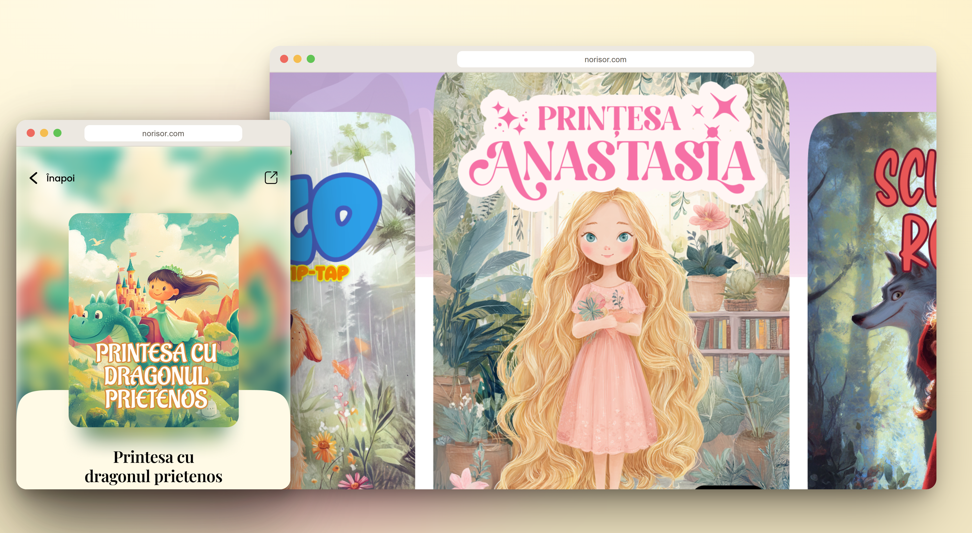 Library: stories, songs and animations for every moment.