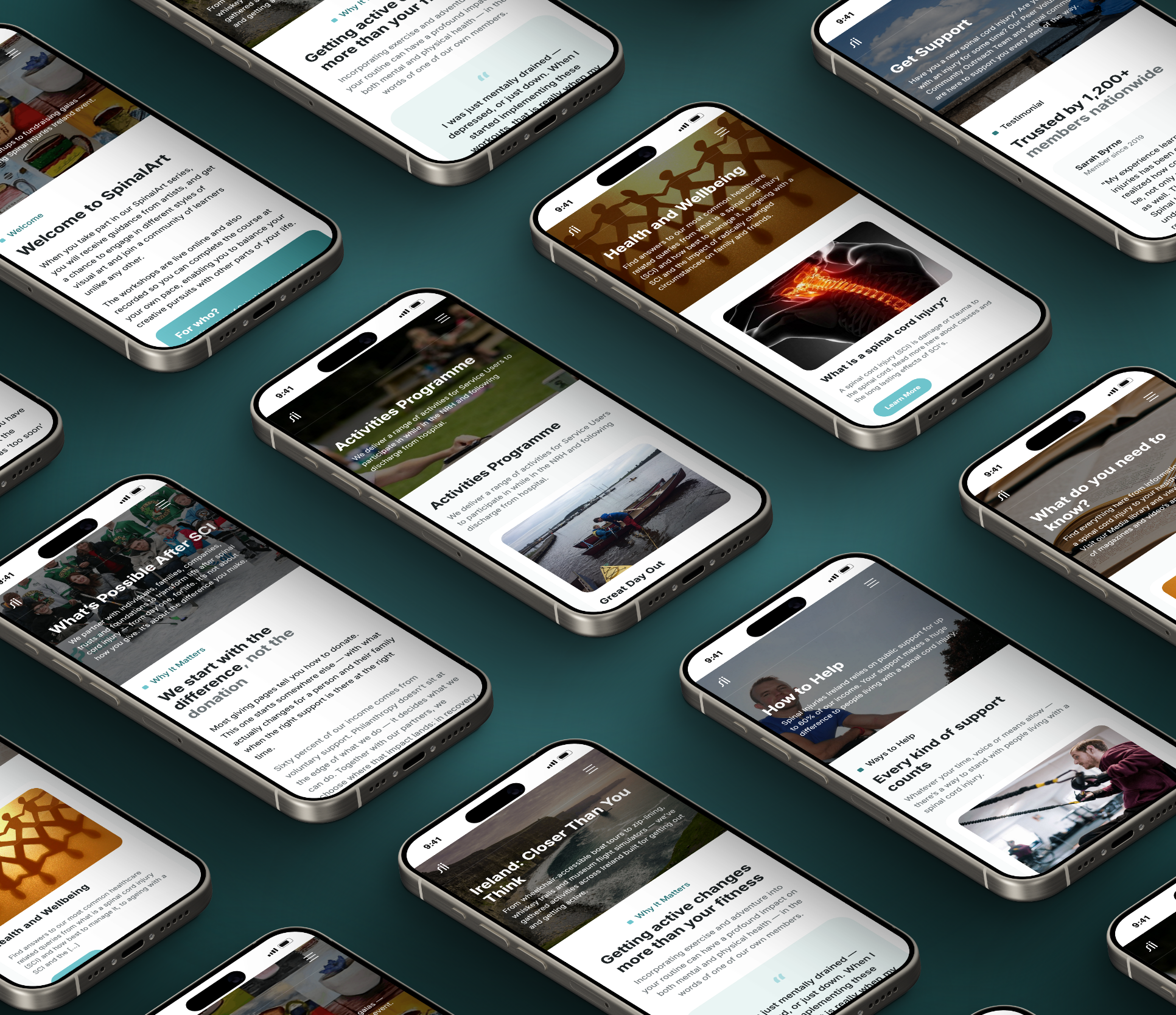 Programmes, services and resources, built from one set of components.
