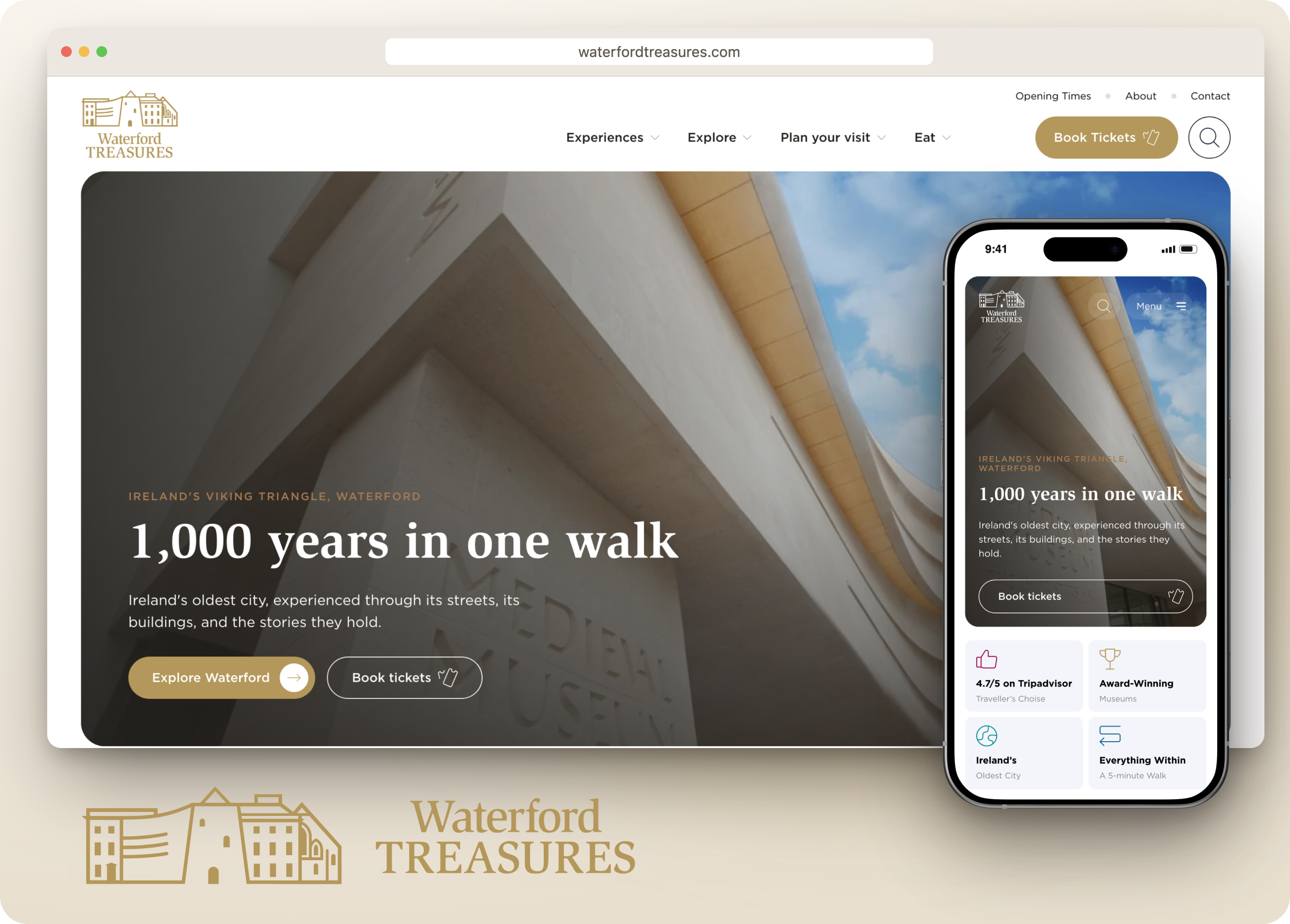 Waterford Treasures homepage