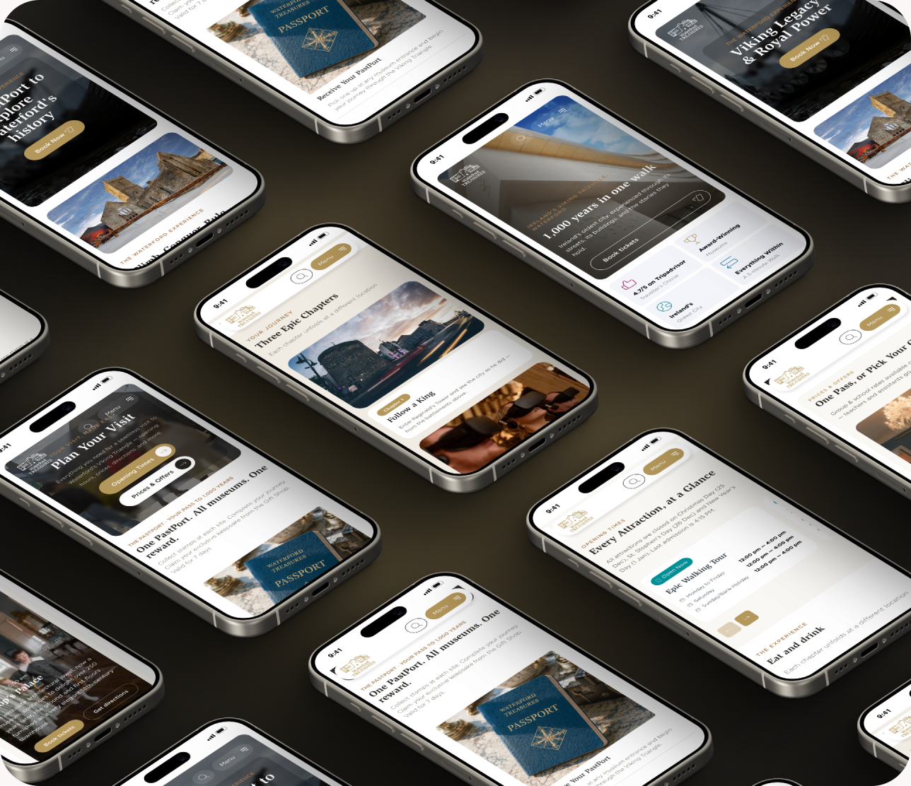 The PastPort journey, with ticketing offered in context.