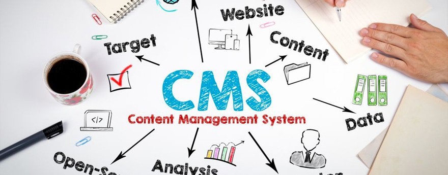 What is the CMS and what role does it play on websites?
